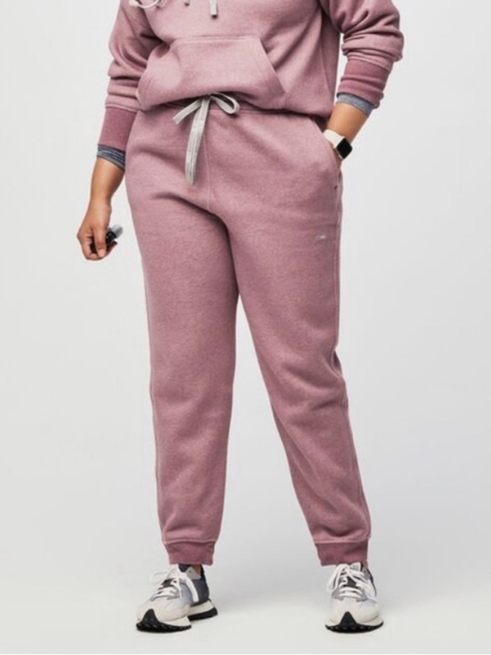 FIGS Mauve jogger sweatpants - S